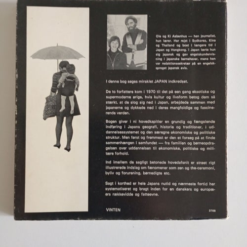 (1974, Dansk) Japan - En bok om familj, företag och samhälle av Ole och Ki Aabenhus