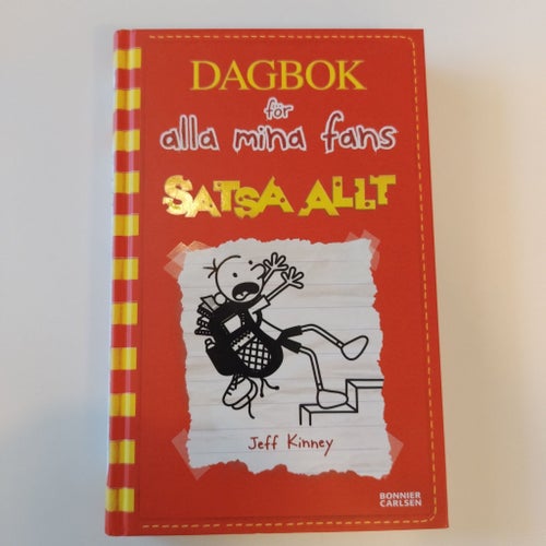 Dagbok för alla mina fans: Satsa allt av Jeff Kinney - Oläst nyskick!