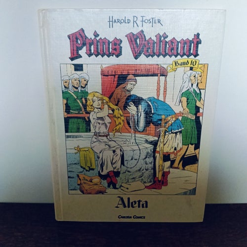 Prins Valiant Band 10 av Harold R Foster, Aleta