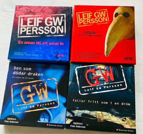 Leif GW Persson Ljudböcker CD-skivor