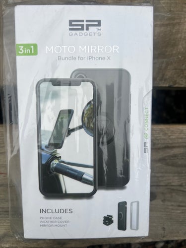 SP Gadgets Moto Mirror Bundle för iPhone X