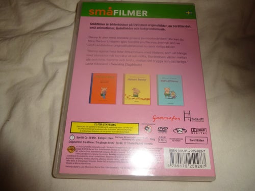 Småfilmer: Tre gånger Benny (DVD)