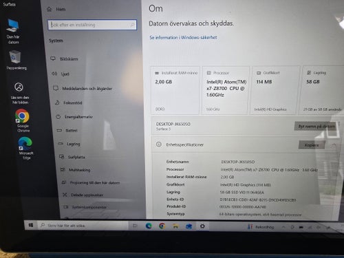 Microsoft Surface 3 1645