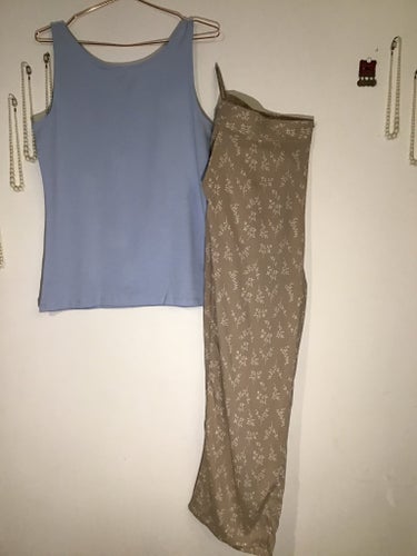 Nya Esprit Topp och Happy Holly Byxor Set XL