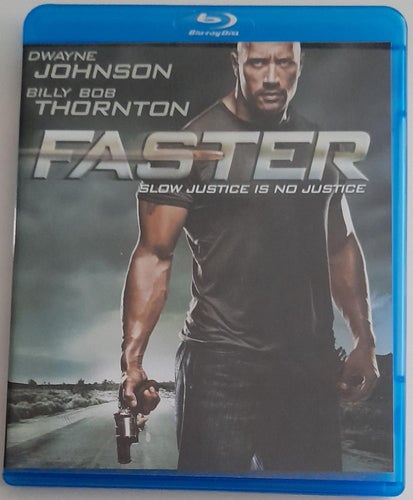 Faster Blu-ray / Dwayne Johnson "The Rock" / Billy Bob Thornton / Svensk Text