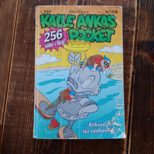 KALLE ANKA POCKET NR 141 1991