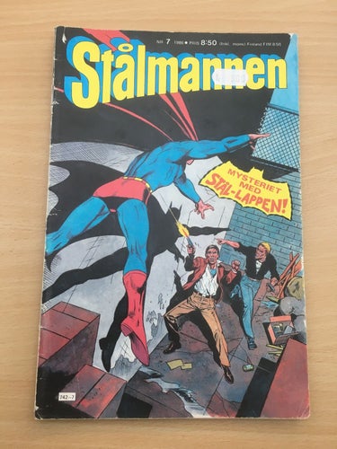 STÅLMANNEN - Nr 7 1986