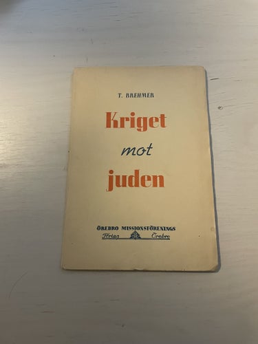Kriget mot juden / Brehmer, T