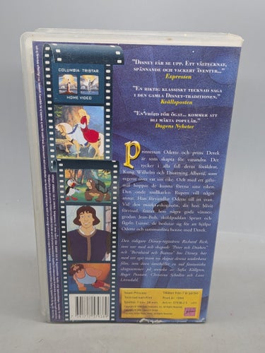 Svanprinsessan - Svenskt tal - VHS