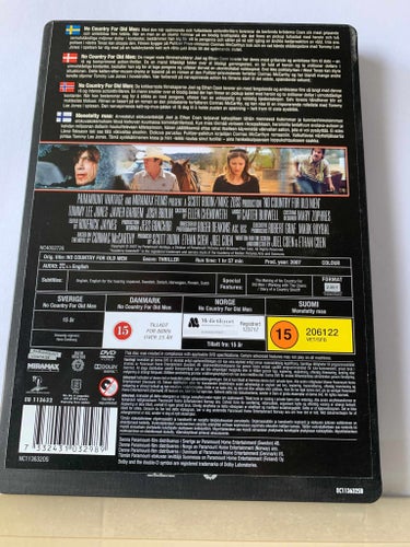 No coutnry for old men, Steelbook, Dvd
