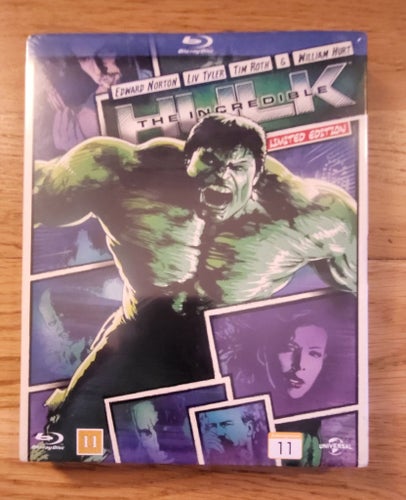 The Incredible Hulk - Limited Edition (Blu-ray) NY INPLASTAD