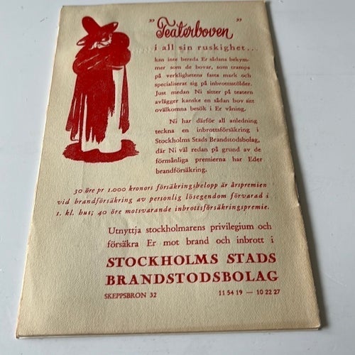 Programblad Martha