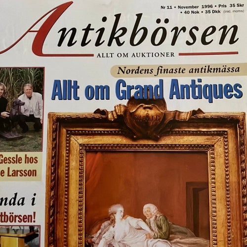 Antikbörsen tidning nr 11 1996 Allt om Grand Antiques, November 1996