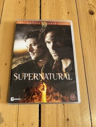 SUPERNATURAL-SÄSONG 10-DVD-BOX-JENSEN ACKLES-TV SERIE-2014-2015.