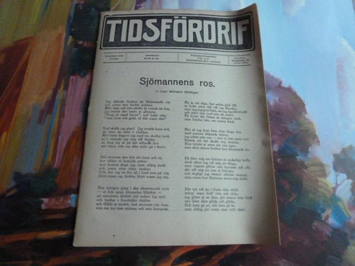 TIDSFÖRDRIF, 1914, SJÖMANNENS ROS, TIDNING