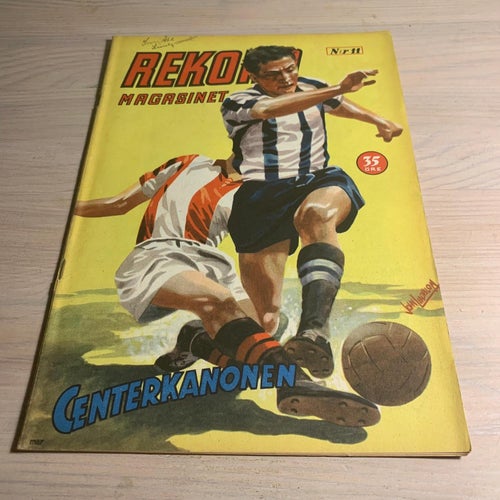 Tidningen Rekord Rekordmagasinet 1951 nr 11 - (baksidan saknas)