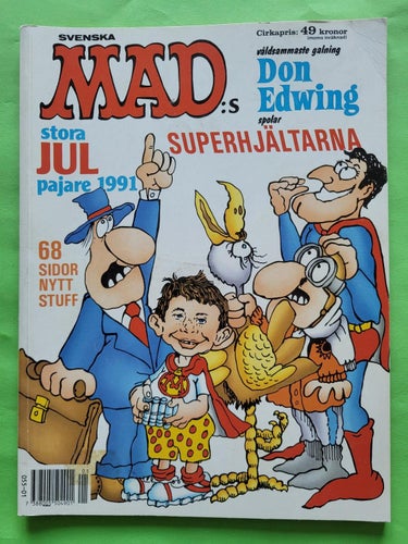 Svenska Mad:s stora julpajare 1991