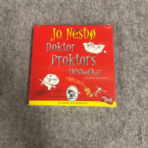 Jo Nesbø - Doktor Proktors tidsbadkår - ljudbok CD NY