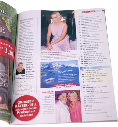 Frau im Spiegel magazine-No. 42-October 7th 2009-NEW-German issue-Princess Kate