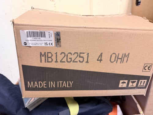 RCF MB12G251 4 OHM