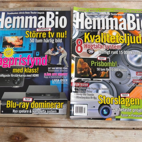 Hemmabio tidningar 2009