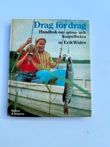 Drag för drag : Handbok om spinn- och haspelbeten av Erik Widén (1974)