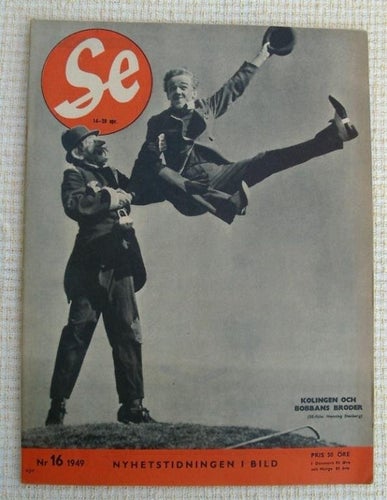 SE nr 16 1949 - Kolingen, norrsken, Birgitta Korndahl m.m.