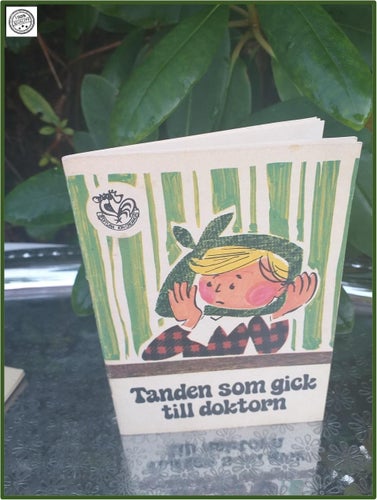 Tanden som gick till doktorn barnbok vintage 1974 Sällsynt