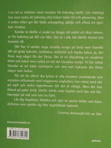 BAKAT - UR ALLT PM MAT, CATARINA BENNETOFT (RED) 2005