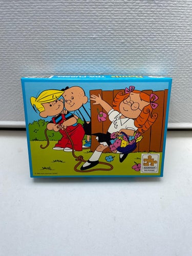 Dennis the menace #4 trä-pussel vintage Kärnan svenskt inplastat
