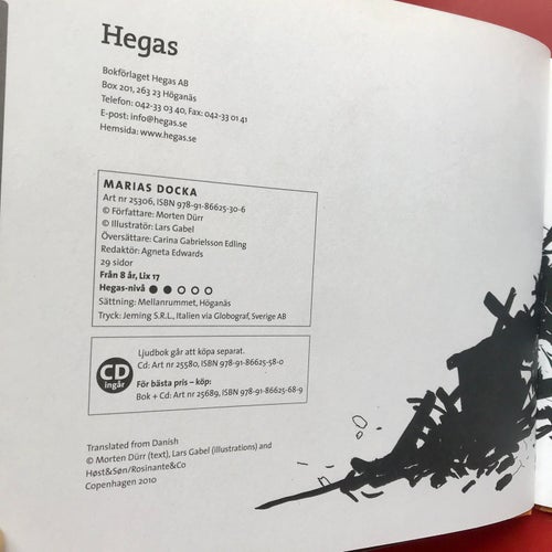MARIAS DOCKA Morten Dürr Lars Gabel 2010