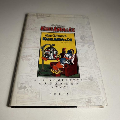Kalle Anka & co - den kompletta årgången 1949 del 2, 1a upplaga,oläst toppex! VF