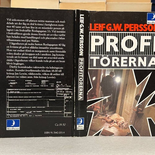 Profitörerna av Leif G. W. Persson, bok, Very Good plus