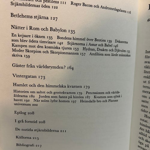Himlavalvets sallsamheter av Peter Nilson, bok, Very Fine plus