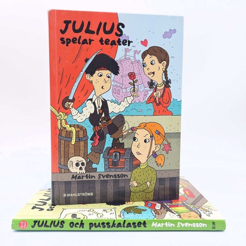Julius spelar teater & Julius och pusskalaset - Martin Svensson