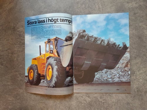 Broschyr Volvo BM Lastmaskin 4600