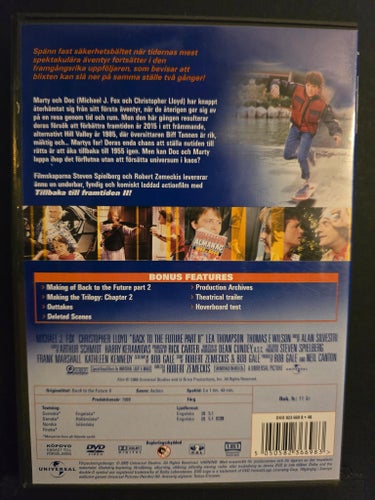 Tillbaka till Framtiden II (DVD)
