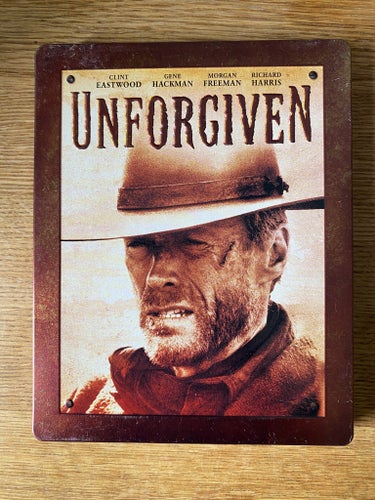 Unforgiven STEELBOOK BLURAY