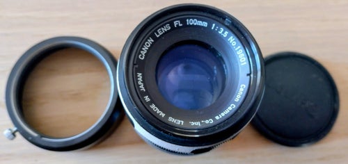 Canon FL 100mm 1:3.5 Objektiv