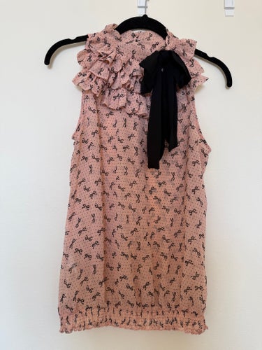 Blanco rosa topp, storlek M