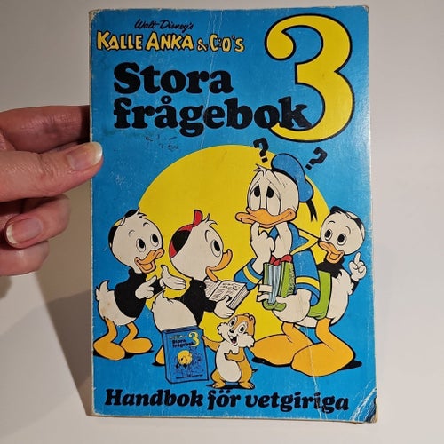 Kalle Anka & Co:s Stora Frågebok 3 - 1974