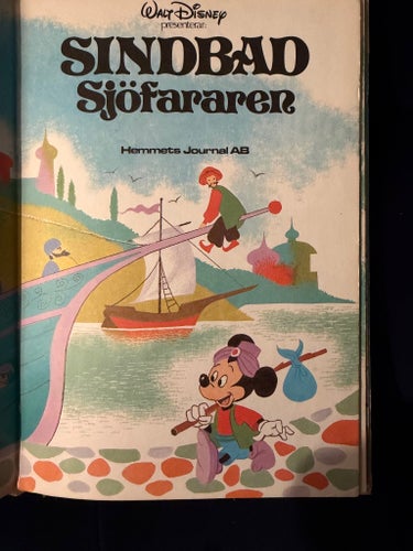 Sindbad Sjöfararen av Walt Disney