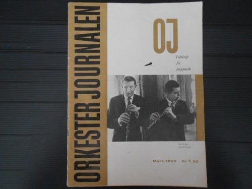 Orkesterjuornalen 1958 Bob Cooper Bud Shank John Coltrane