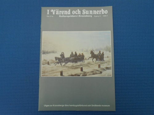 I Värend och Sunnerbo 2 1990 Grimslöv Lönshult Öl Malt Christina Nilsson