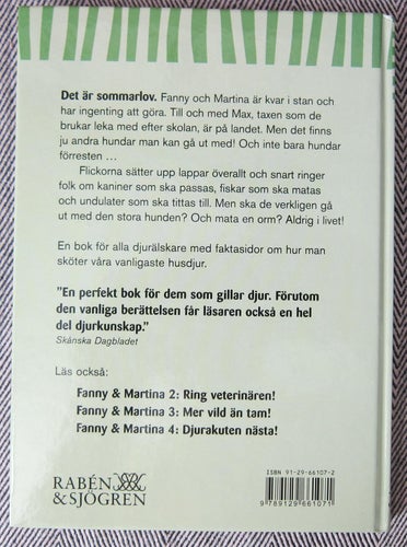 Extramatte finnes! av Charlotte Hage Böckerna om Fanny och Martina