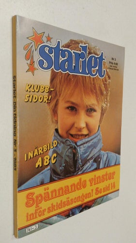 Starlet 1983 nr 3 Idolbilder ABC Fun Boy 3 Matt Dillon i "Bodyguard" Fine plus