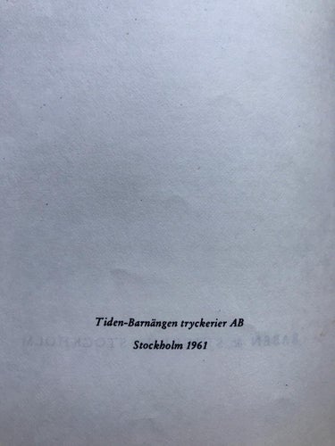 KLUMPE DUMPE SAGOR i urval av Åke Löfgren 1961