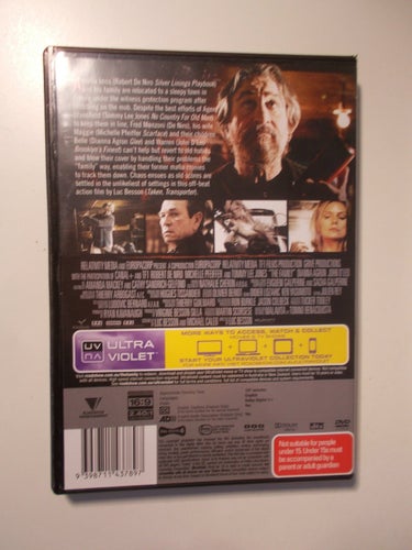 THE FAMILY (2013) DVD De Niro Michelle Pfeiffer Tommy Lee Jones Luc Besson