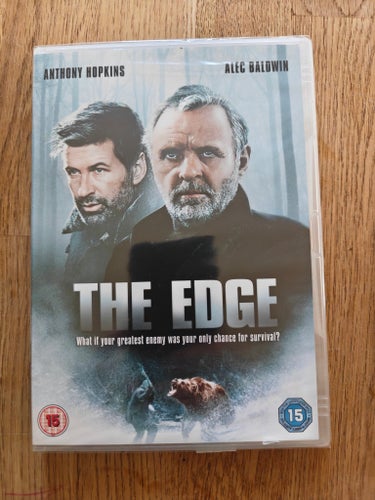 The Edge DVD med Anthony Hopkins och Alec Baldwin Helt Ny inplastad