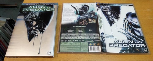 Alien VS. Predator 2-Disc. DVD box